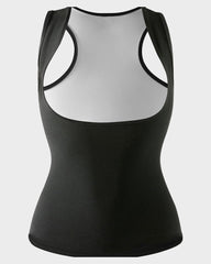 Sweat Shaper Women's Premium Workout Tank Top Slimming Polymer Sauna Vest