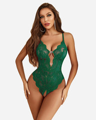 Lace Teddy One Piece Lingerie