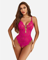 Lace Teddy One Piece Lingerie