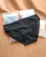 Comfort Cotton Mid-Rise Brief Panties (3/5 Pack)