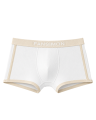 Men's Mid-Rise Simple Breathable Boxer Briefs