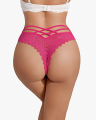 Cheeky Panties Lace Criss Cross Underwear