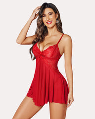 Floral Lace Exotic Bridal Nightdress