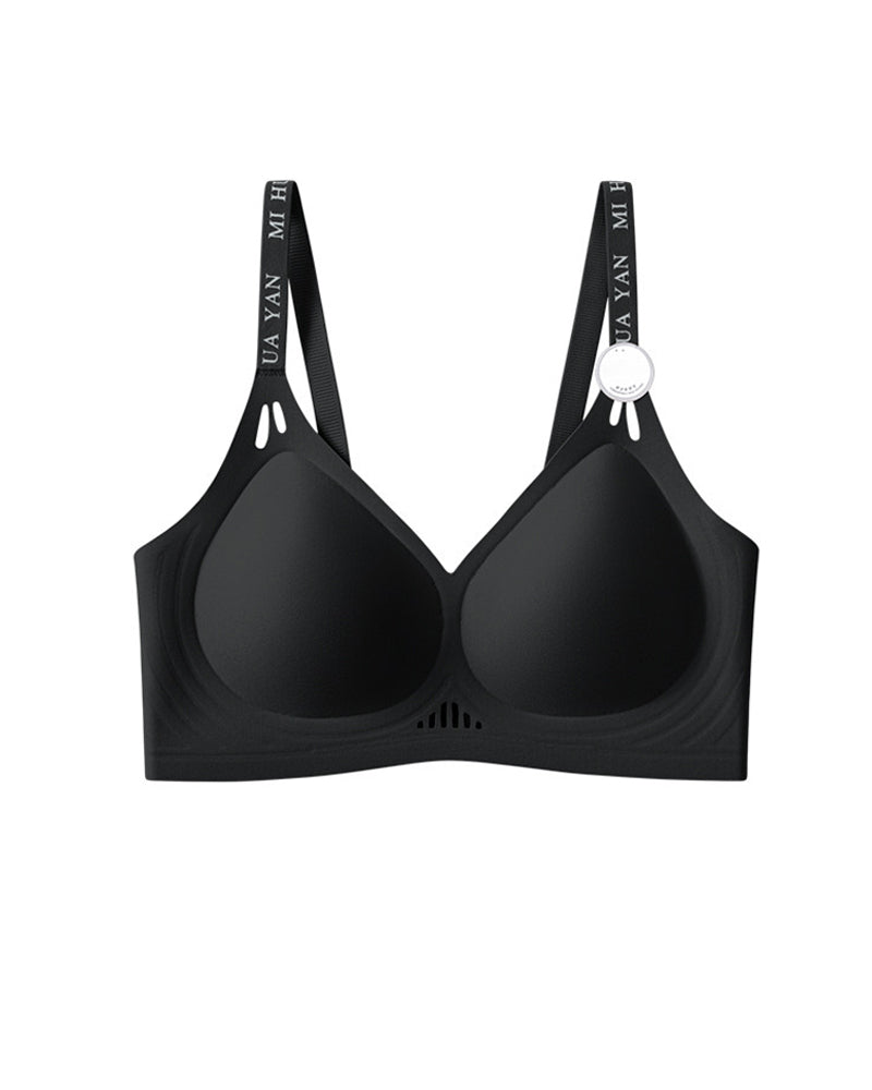 Women's Wireless Jelly Gel Seamless Push-up Bra