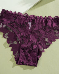 Women's Sexy Lace Floral Mesh Breathable Panties