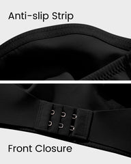 Front Closure Wireless Seamless Bandeau Bra