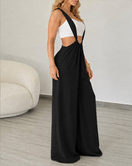 Casual Loose Wide-leg Overalls