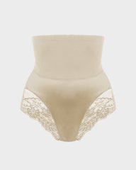 High-Waist Seamless Lace Shaping Panty (3 Pack)