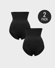 Firm Sculpt High Waisted All-day Lift Shapewear Briefs(2 Packs)