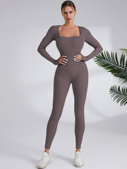 Long Sleeve Full Body Shaper Bodysuit