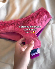 Sexy Lace Patchwork Comfortable Stretch Thong