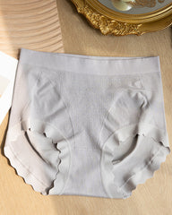 Mulberry Silk Warming Temperature-sensitive 10A Antibacterial Crotch High Elasticity Seamless Hip-lifting Panties