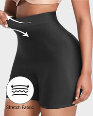Seamless High-Waist Booty Lift Tummy Control Shapewear Shorts