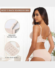 Seamless Soft Support Push Up Bra