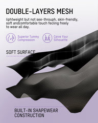 Sheer Mesh Fishbone Corset Bodysuit