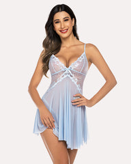 Floral Lace Exotic Bridal Nightdress