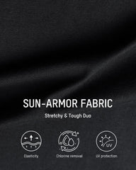 Sporty Color Block Side Slit Skirted Bikini Set