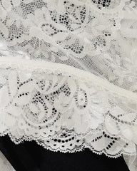 Sexy Lace High-waisted Tie-up Bodycon Panties