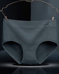 Women's Pure Cotton Stretch Mid-waist Soft Panties