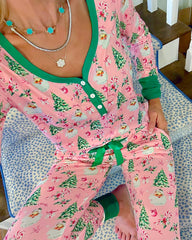 Christmas Casual Comfortable Home Pajama Set