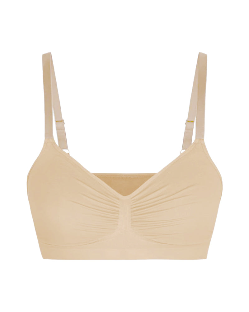 Full Coverage Non-Padded Wireless Sculpt Bra