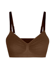 Full Coverage Non-Padded Wireless Sculpt Bra
