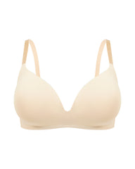 Comfort Seamless One-Piece Molded Wireless Bra