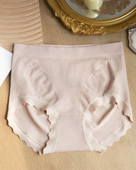 Mulberry Silk Warming Temperature-sensitive 10A Antibacterial Crotch High Elasticity Seamless Hip-lifting Panties