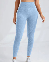 High Waisted Hip-lifting Seamless Quick-drying Yoga Leggings