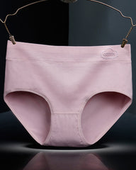 Women's Pure Cotton Stretch Mid-waist Soft Panties