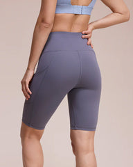 Women's Casual Sports Loose Cycling Shorts with Pockets