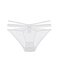 Sexy Lace Crisscross Strap Breathable Invisible Cotton Crotch Panties