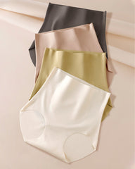 High-waisted Tummy-control Seamless 7A  Antibacterial Breathable Underwear