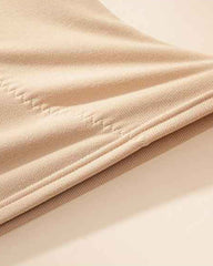 Silk Patch Fleece-Lined Fixed Cups Wire-Free Comfortable Warm Vest