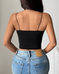 Sexy Leopard Print Halter Neck Underwire Fishbone Vest