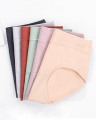 Women's Pure Cotton Stretch Mid-waist Soft Panties