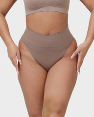 Seamless High Waist Tummy Control Brief Panty (3 Pack)