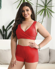 Built-in Bra Swim Romper
