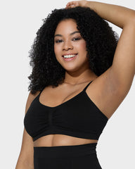Full Coverage Non-Padded Wireless Sculpt Bra