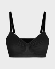 Full Coverage Non-Padded Wireless Sculpt Bra
