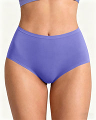 Women's Seamless High-Waisted Elastic Comfort Panties