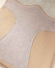 Silk Patch Fleece-Lined Fixed Cups Wire-Free Comfortable Warm Vest