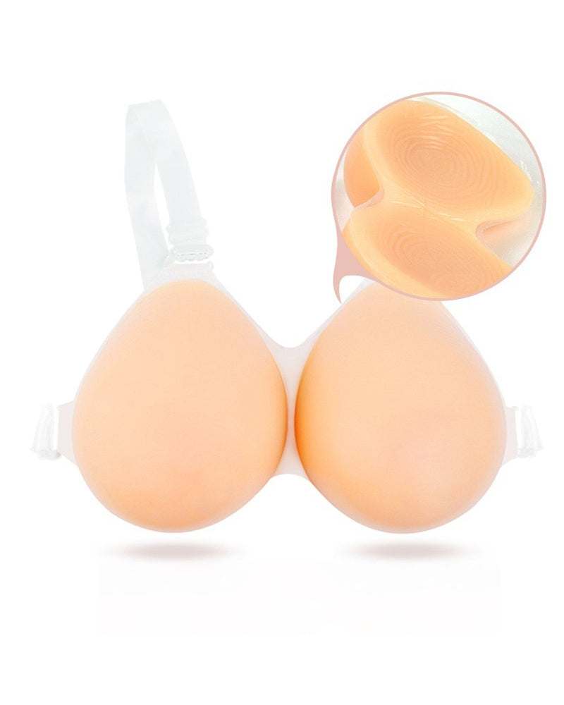 Artificial Breasts Cross-dressing Breast Forms Silicone Breast Pads Thick Fake Breasts