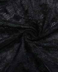 Sexy Lace See-through Underwire Shaping Bodysuit Lingerie