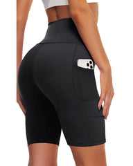 Women's Casual Sports Loose Cycling Shorts with Pockets