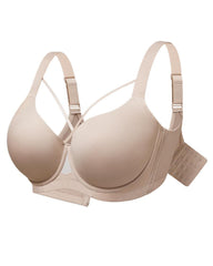 Women's Underwire Deep V Seamless Comfort Lifting Bra