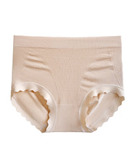Mulberry Silk Warming Temperature-sensitive 10A Antibacterial Crotch High Elasticity Seamless Hip-lifting Panties