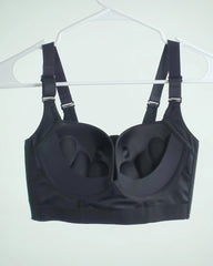 V-neck Wide Back Underwire Long Body Shaping Push-up Bra