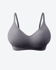 Women's V-neck Seamless Breathable Push-up Vest Bra  with Two Removable Shaping Pads