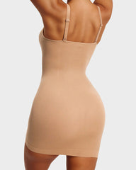 Scoop Neck Seamless Tummy Control Shaping Dress
